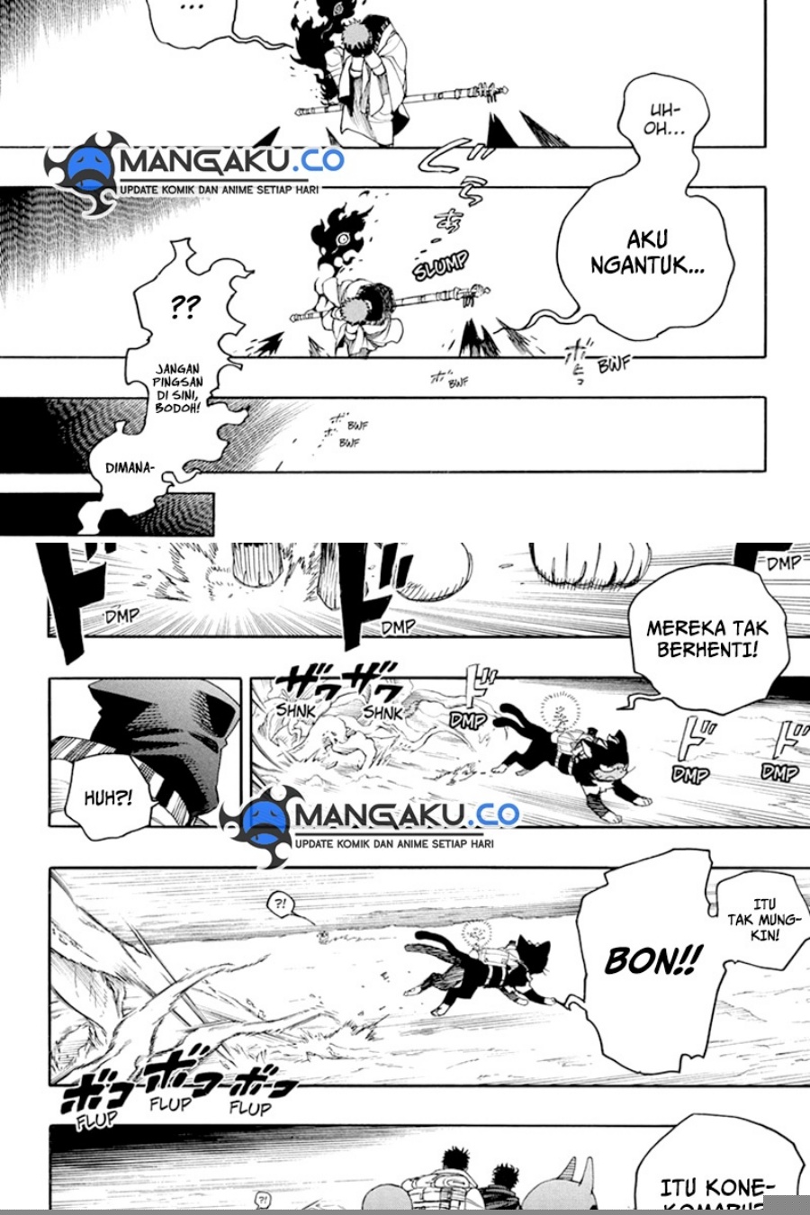 Ao no Exorcist chapter 156.2 halaman 4