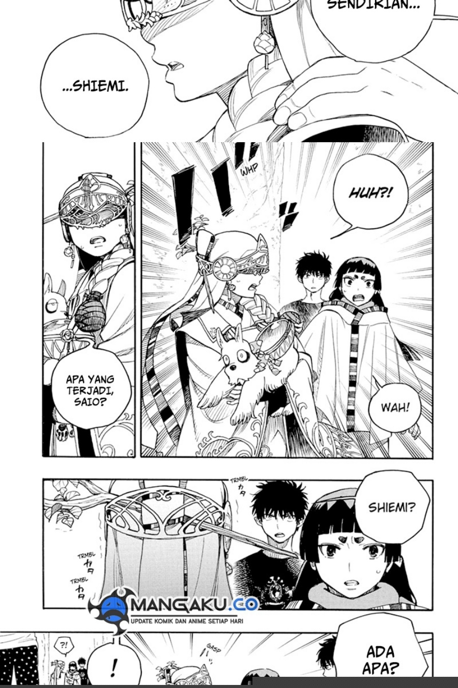 Ao no Exorcist chapter 156.2 halaman 13