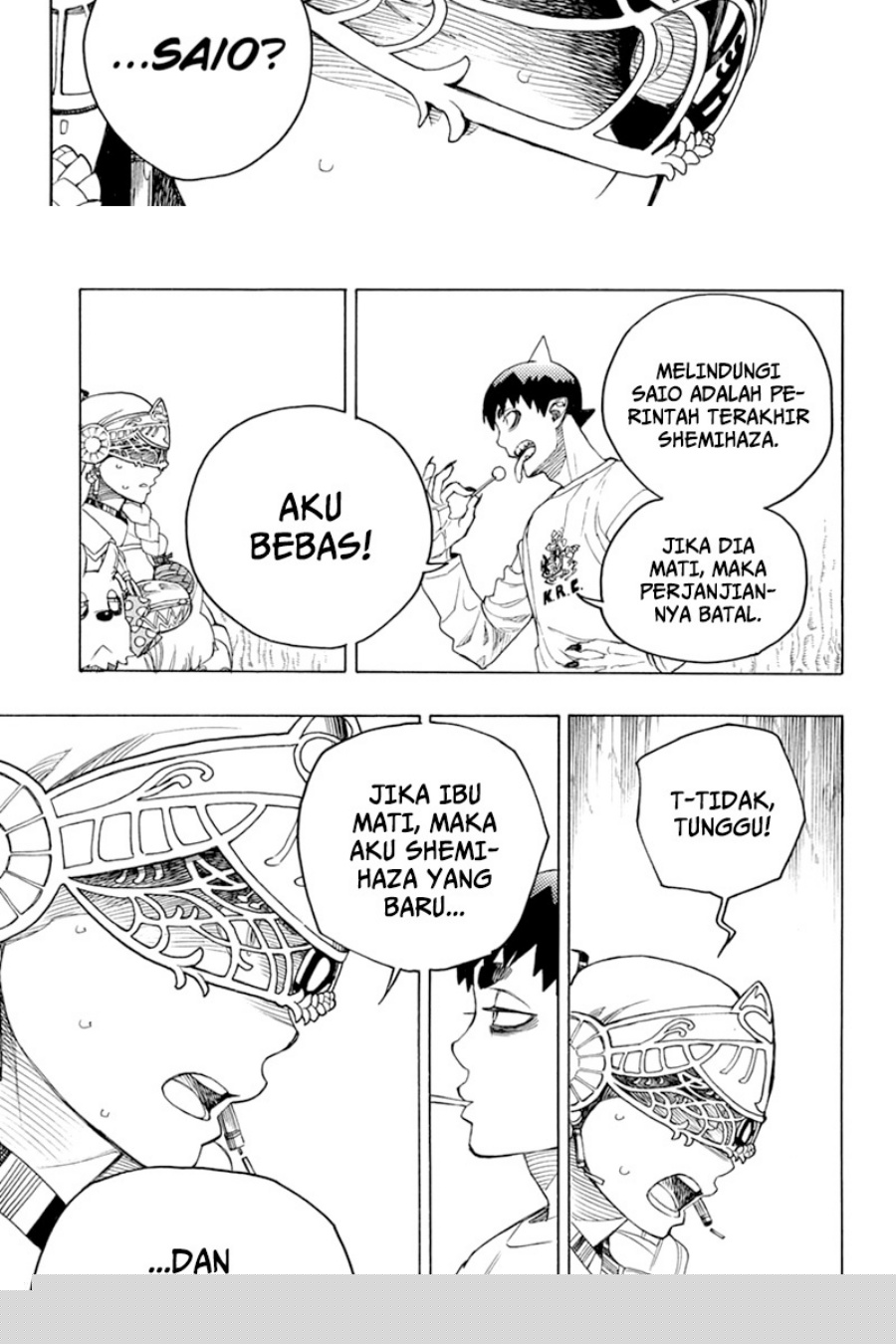 Ao no Exorcist chapter 156.2 halaman 15