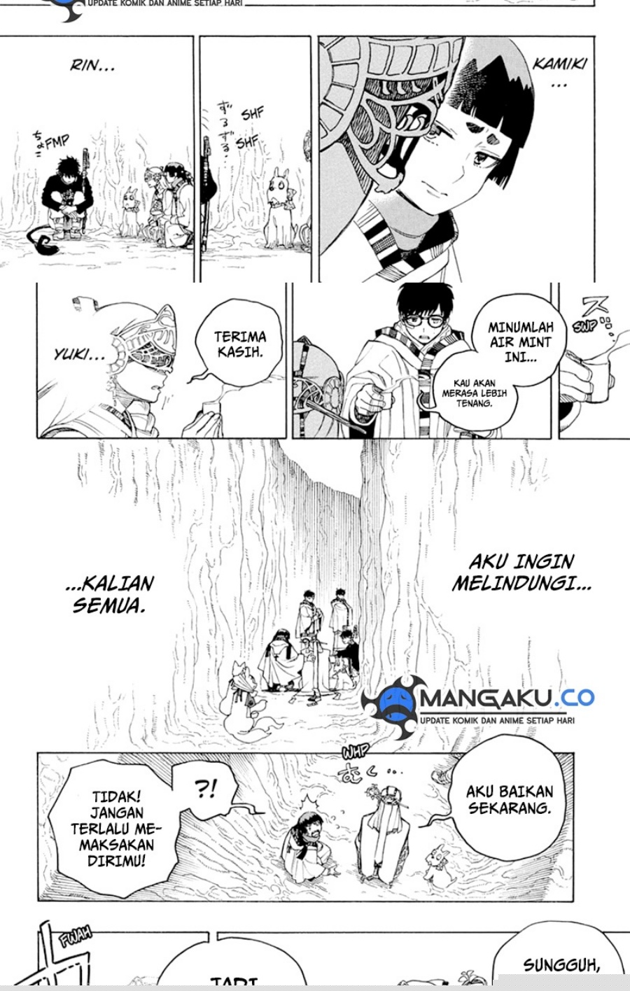 Ao no Exorcist chapter 156 halaman 4