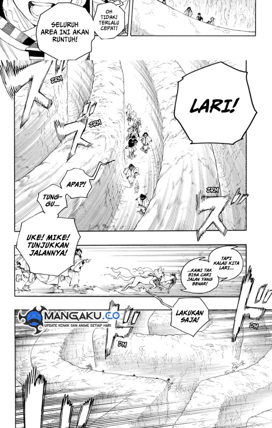 Ao no Exorcist chapter 156 halaman 6