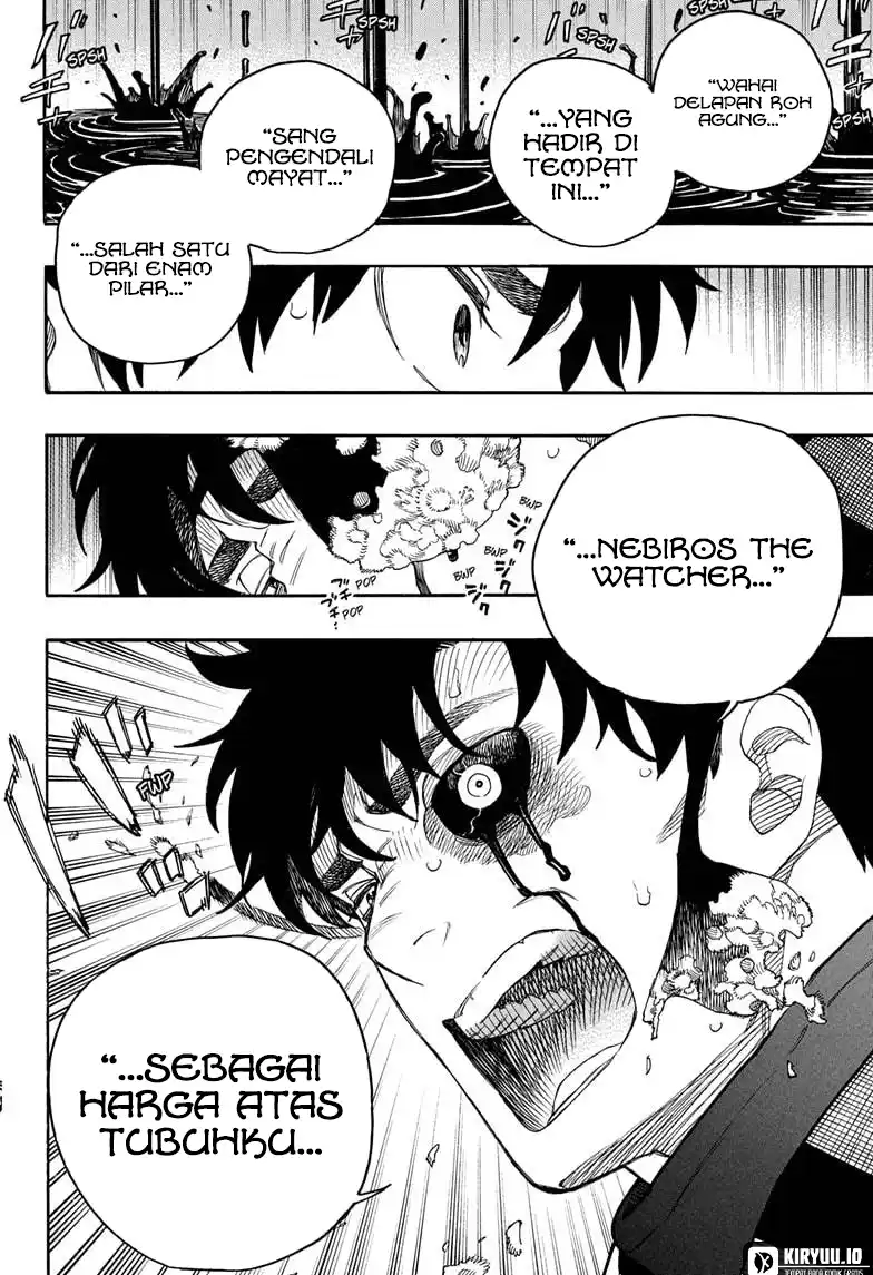 Ao no Exorcist chapter 165 halaman 7