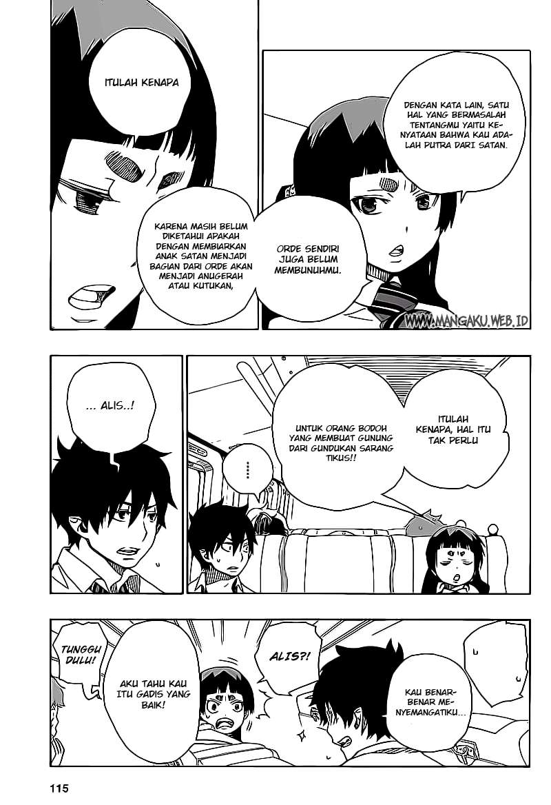 Ao no Exorcist Bab 17 halaman 21
