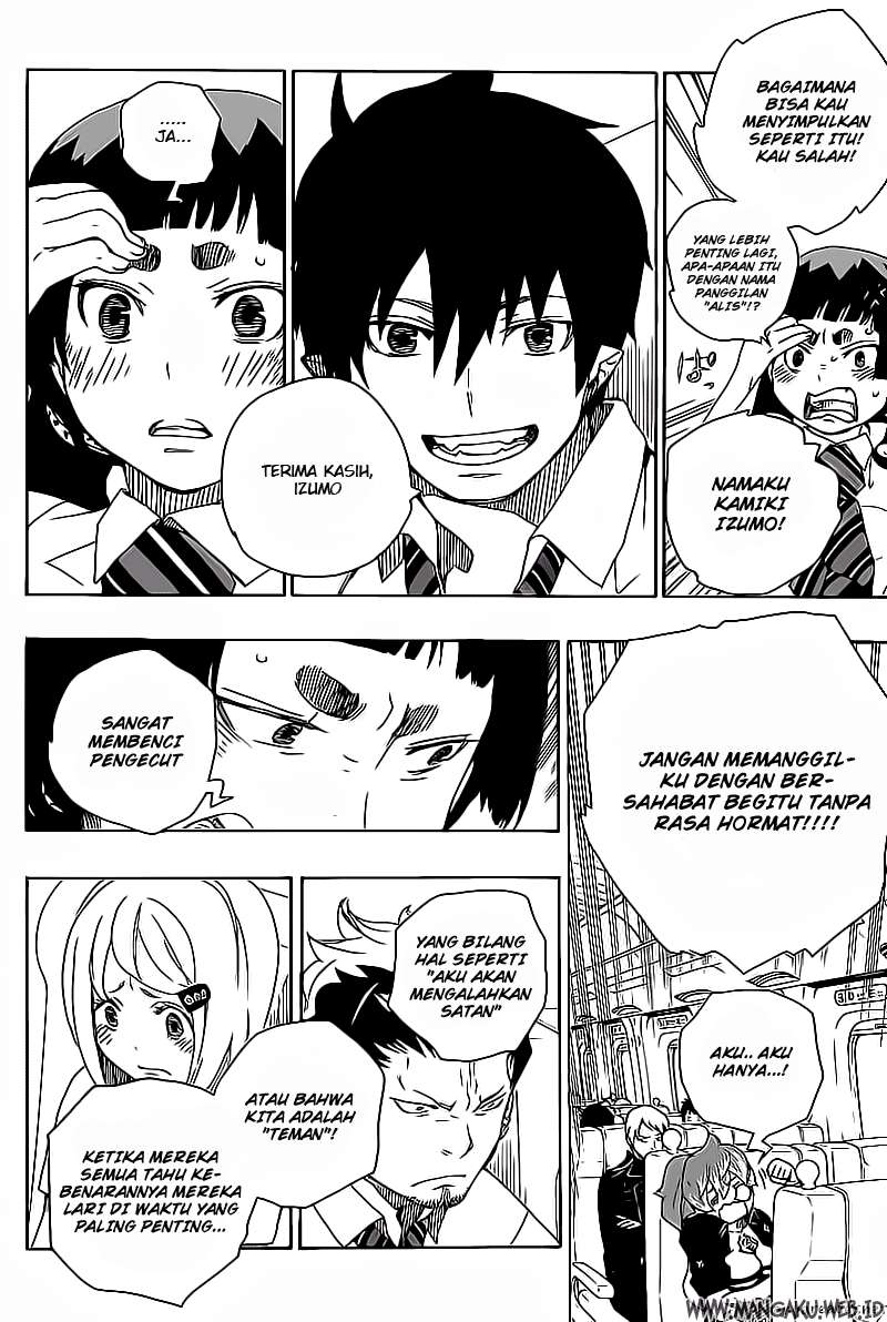 Ao no Exorcist Bab 17 halaman 22