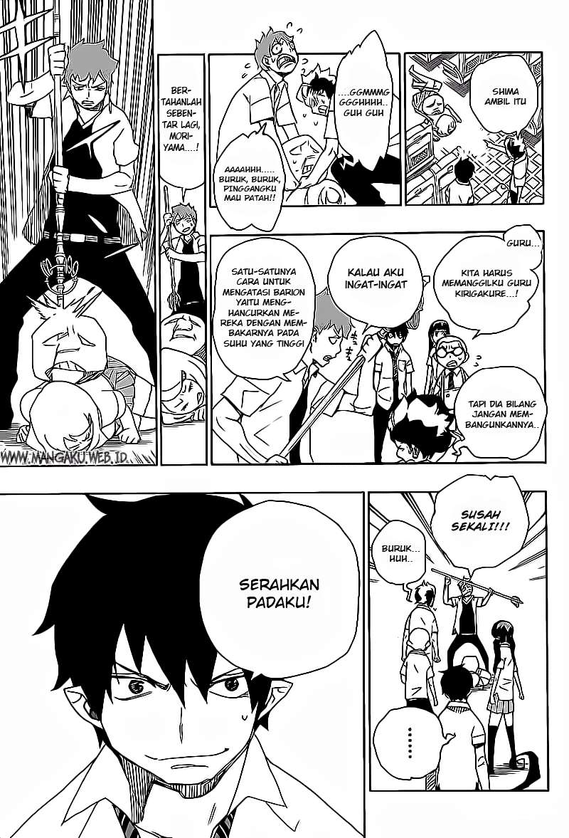 Ao no Exorcist Bab 17 halaman 27