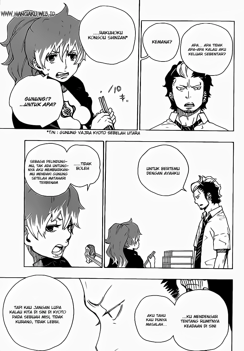 Ao no Exorcist chapter 19 halaman 11