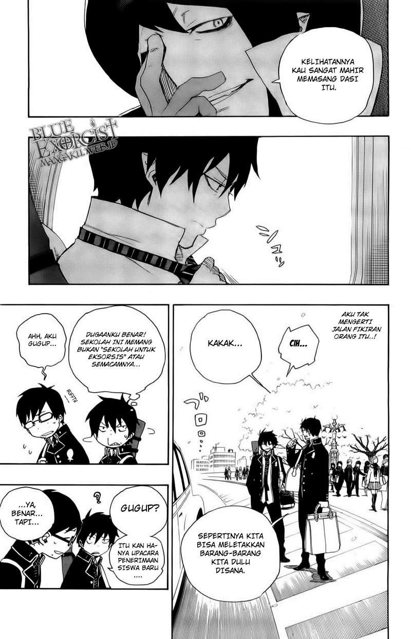 Ao no Exorcist chapter 2 halaman 8