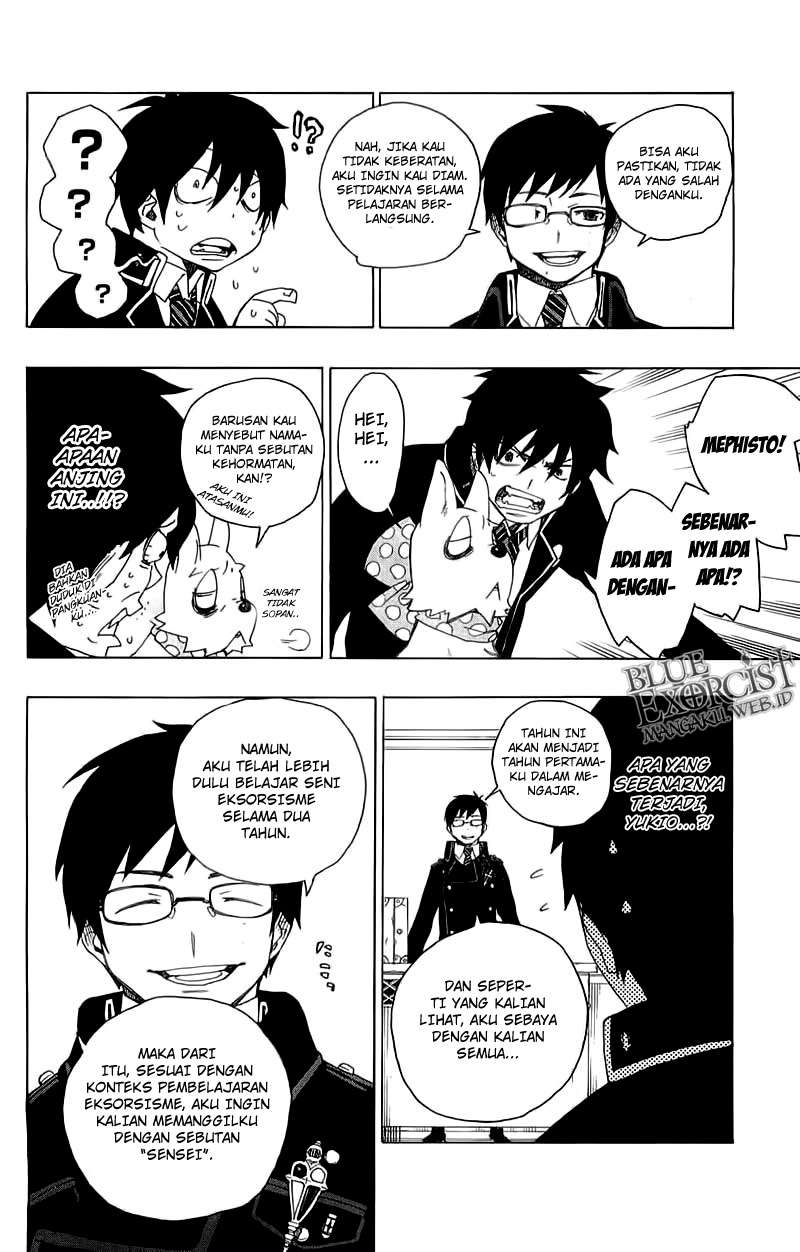 Ao no Exorcist chapter 2 halaman 21
