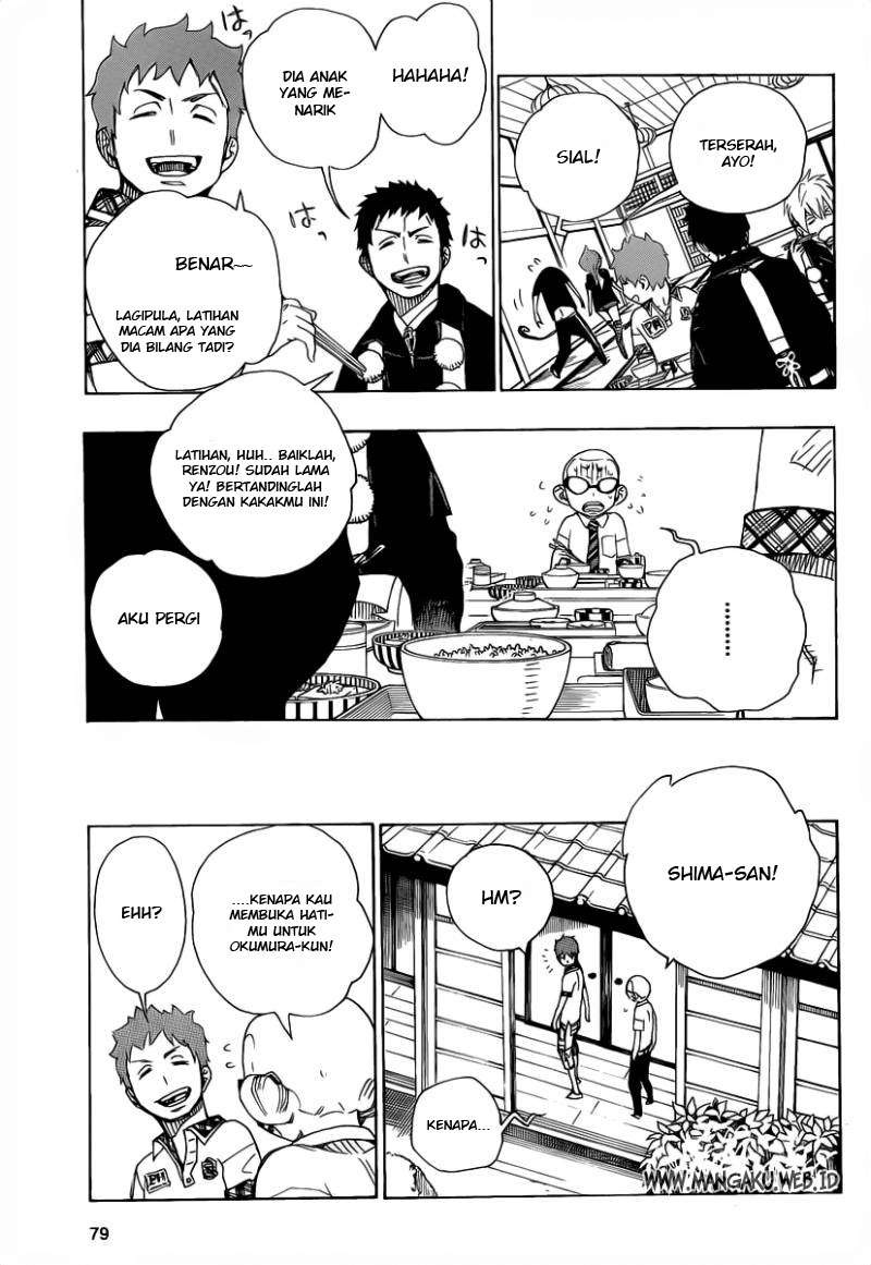 Ao no Exorcist chapter 20 halaman 9