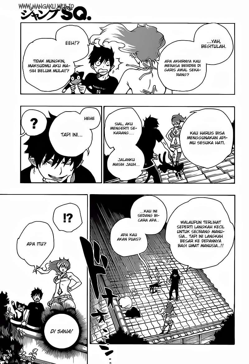 Ao no Exorcist chapter 21 halaman 25