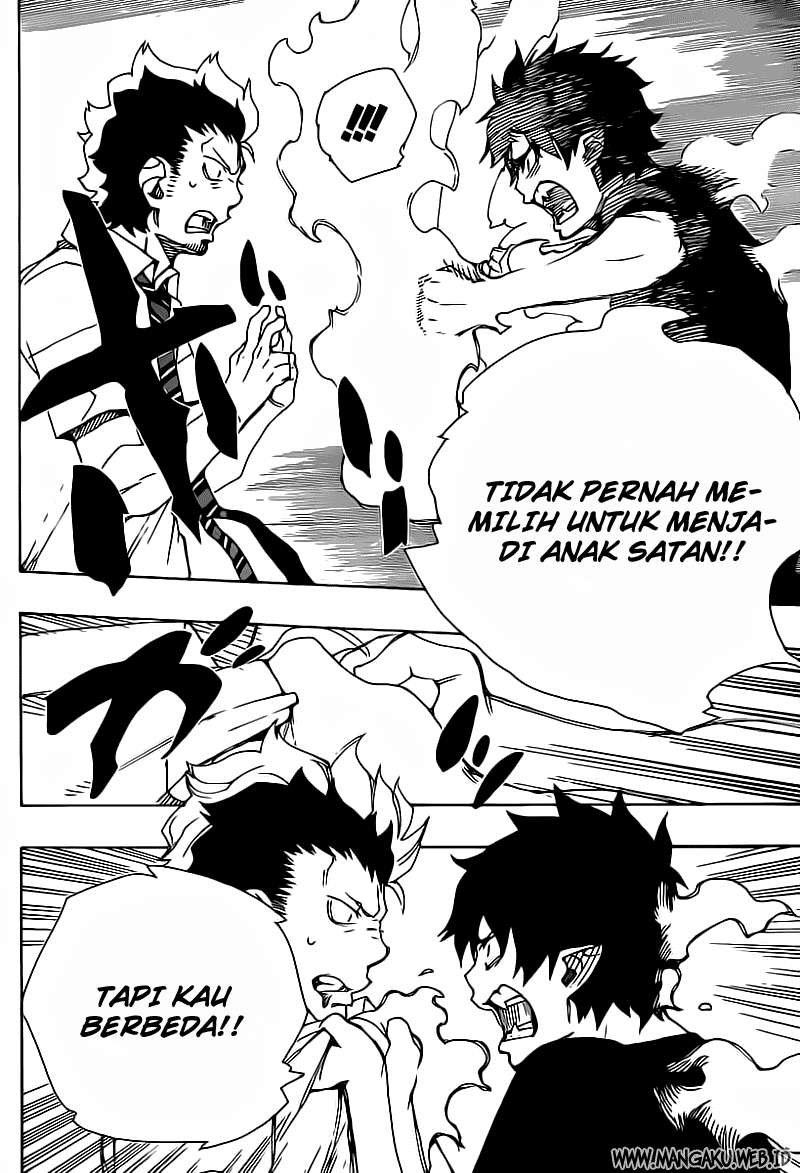 Ao no Exorcist chapter 22 halaman 17