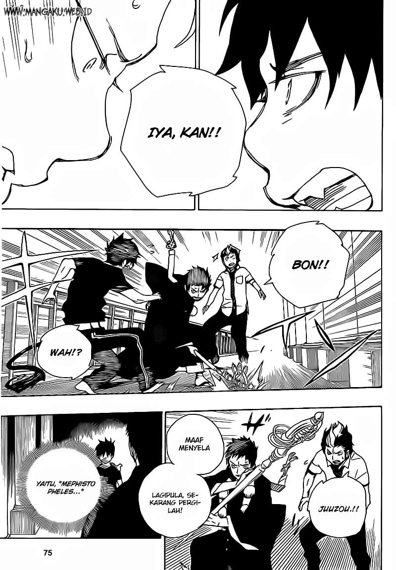 Ao no Exorcist chapter 22 halaman 18