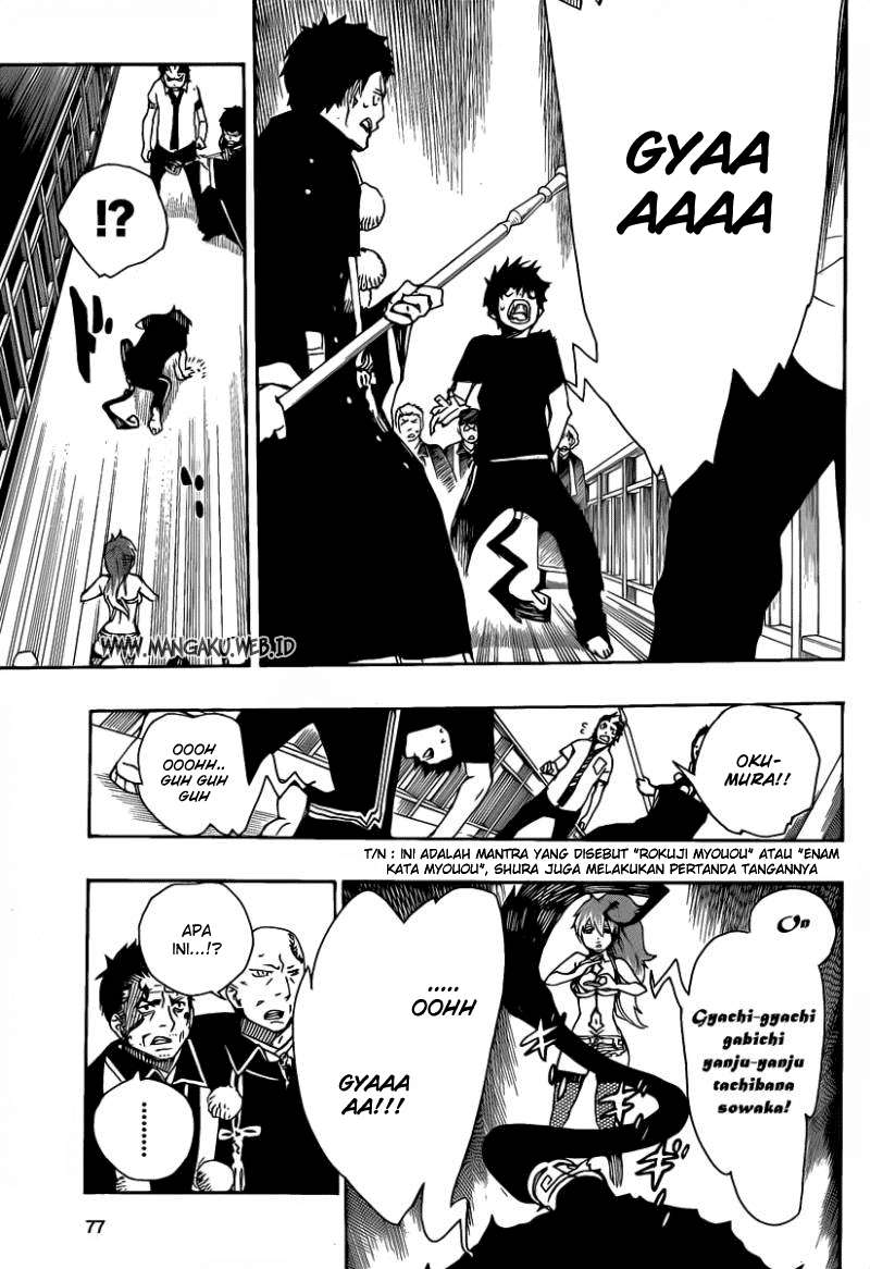 Ao no Exorcist chapter 22 halaman 20