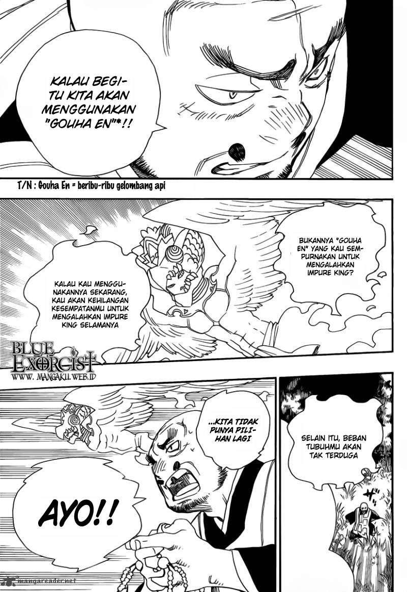 Ao no Exorcist Bab 25 halaman 20