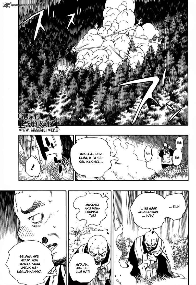Ao no Exorcist Bab 25 halaman 22