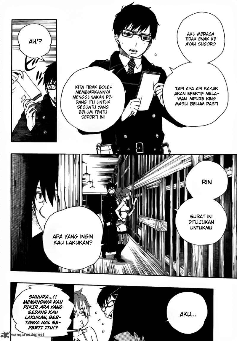 Ao no Exorcist Bab 25 halaman 31