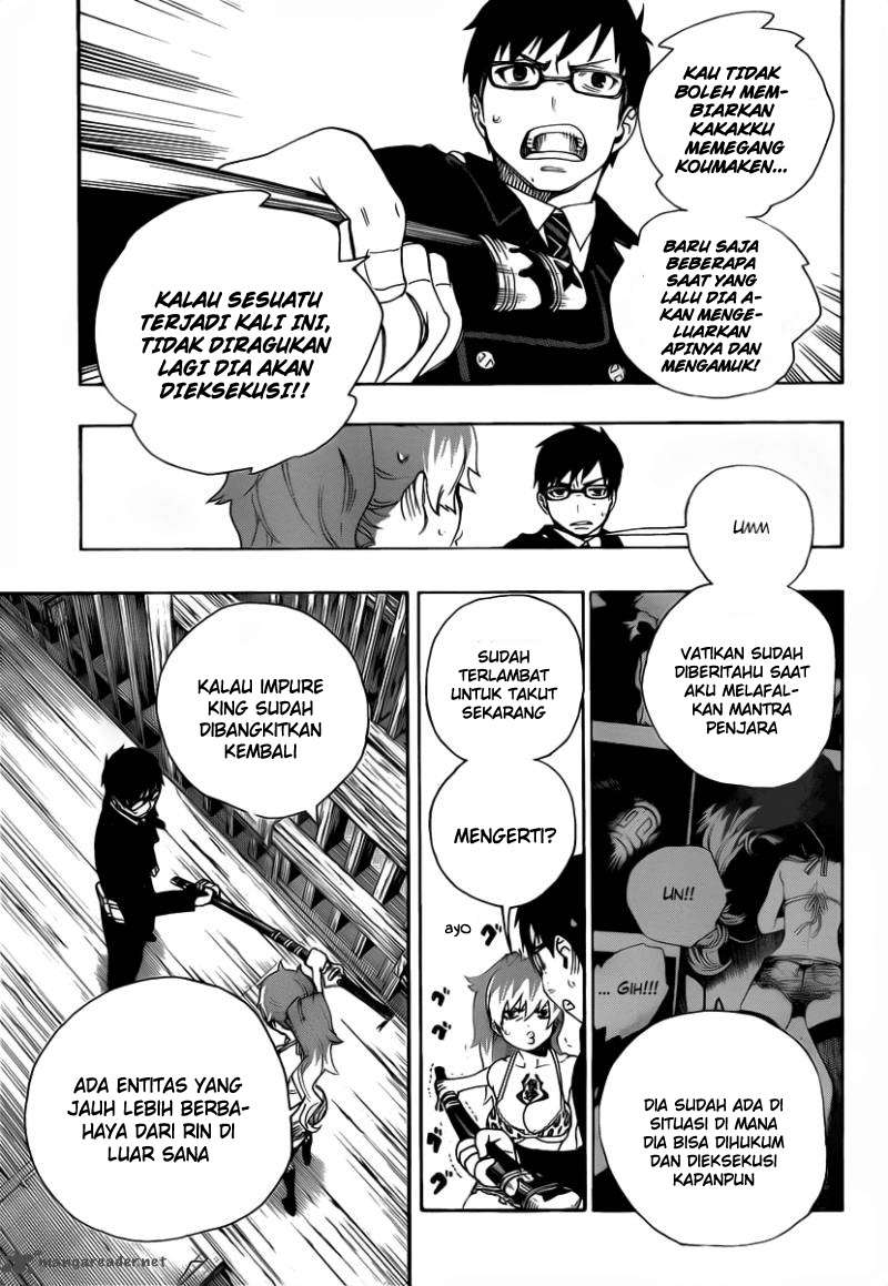 Ao no Exorcist Bab 25 halaman 34