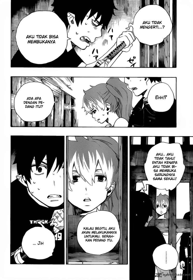 Ao no Exorcist Bab 25 halaman 37