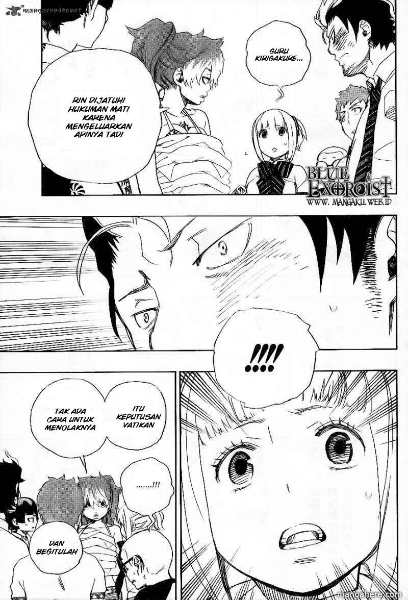 Ao no Exorcist chapter 26 halaman 7