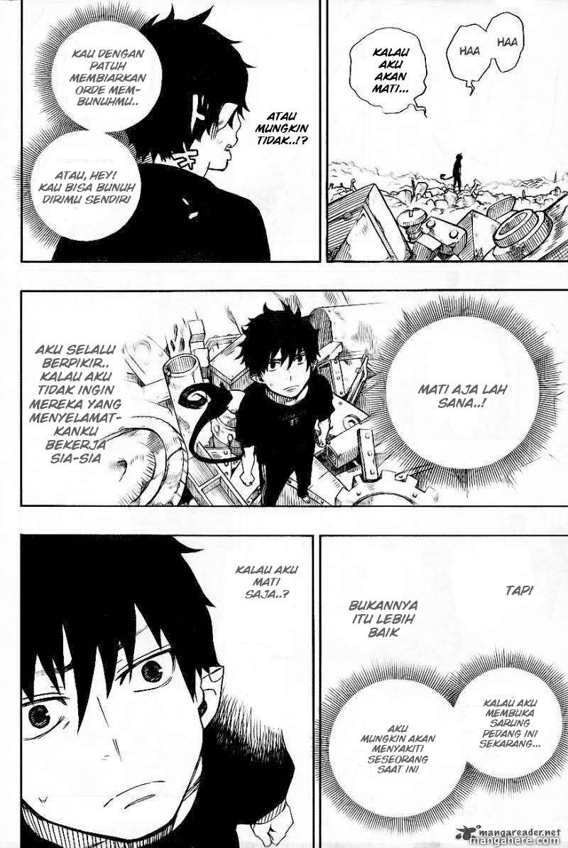 Ao no Exorcist chapter 26 halaman 18