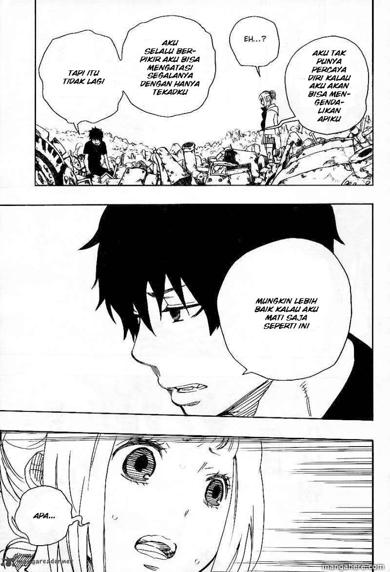 Ao no Exorcist chapter 26 halaman 21