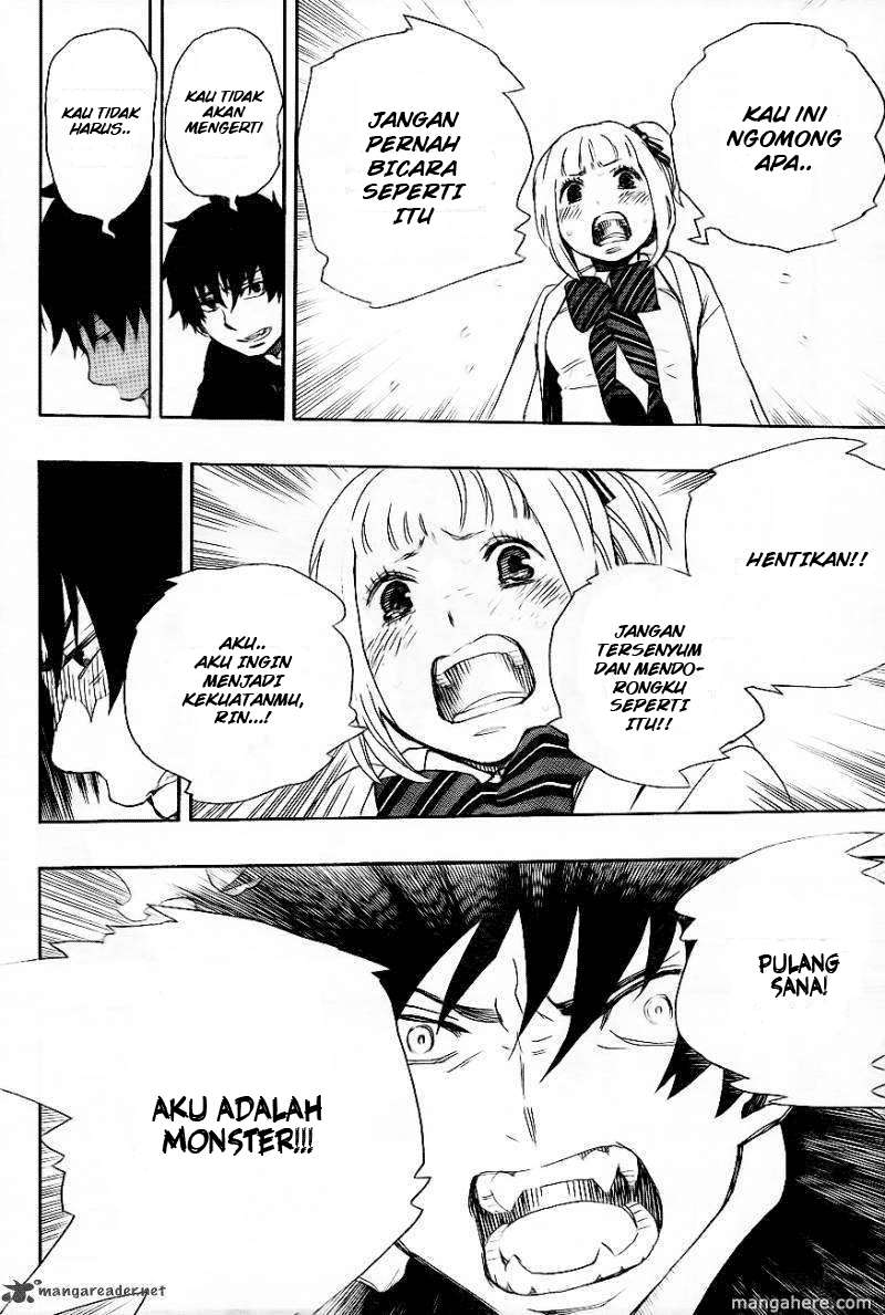 Ao no Exorcist chapter 26 halaman 22