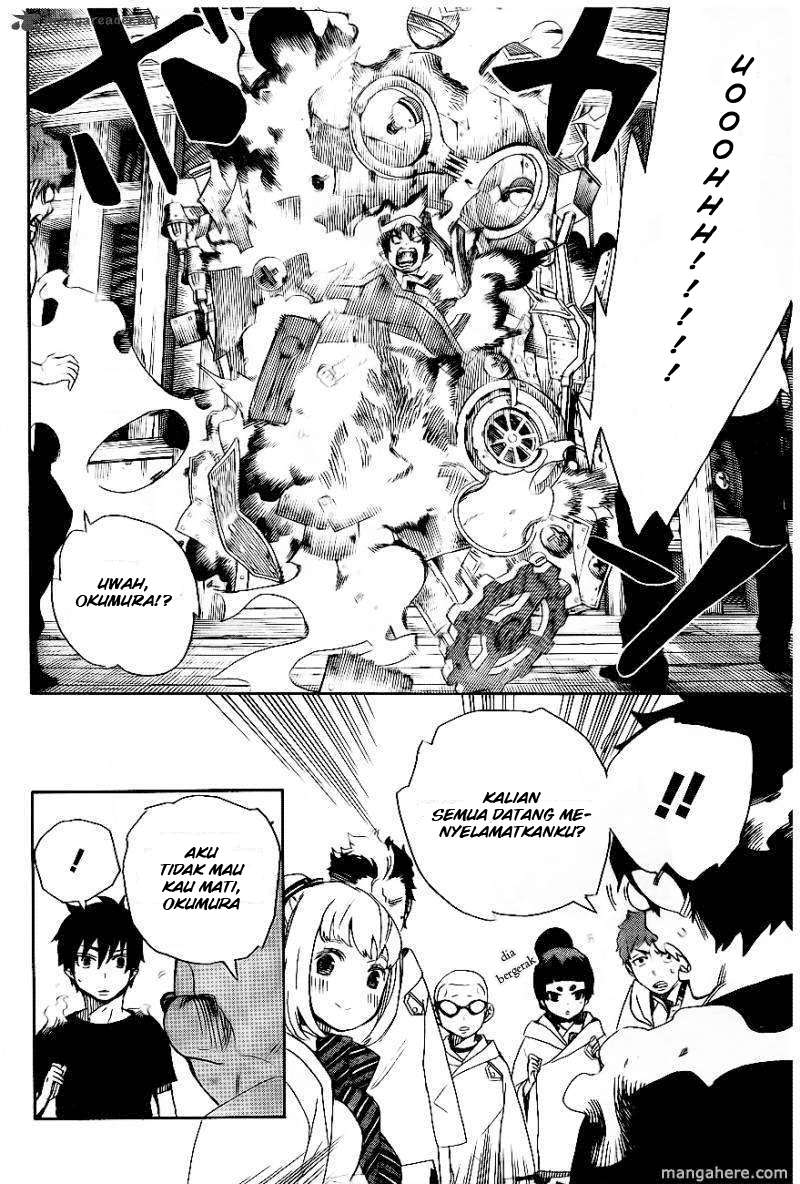 Ao no Exorcist chapter 26 halaman 27