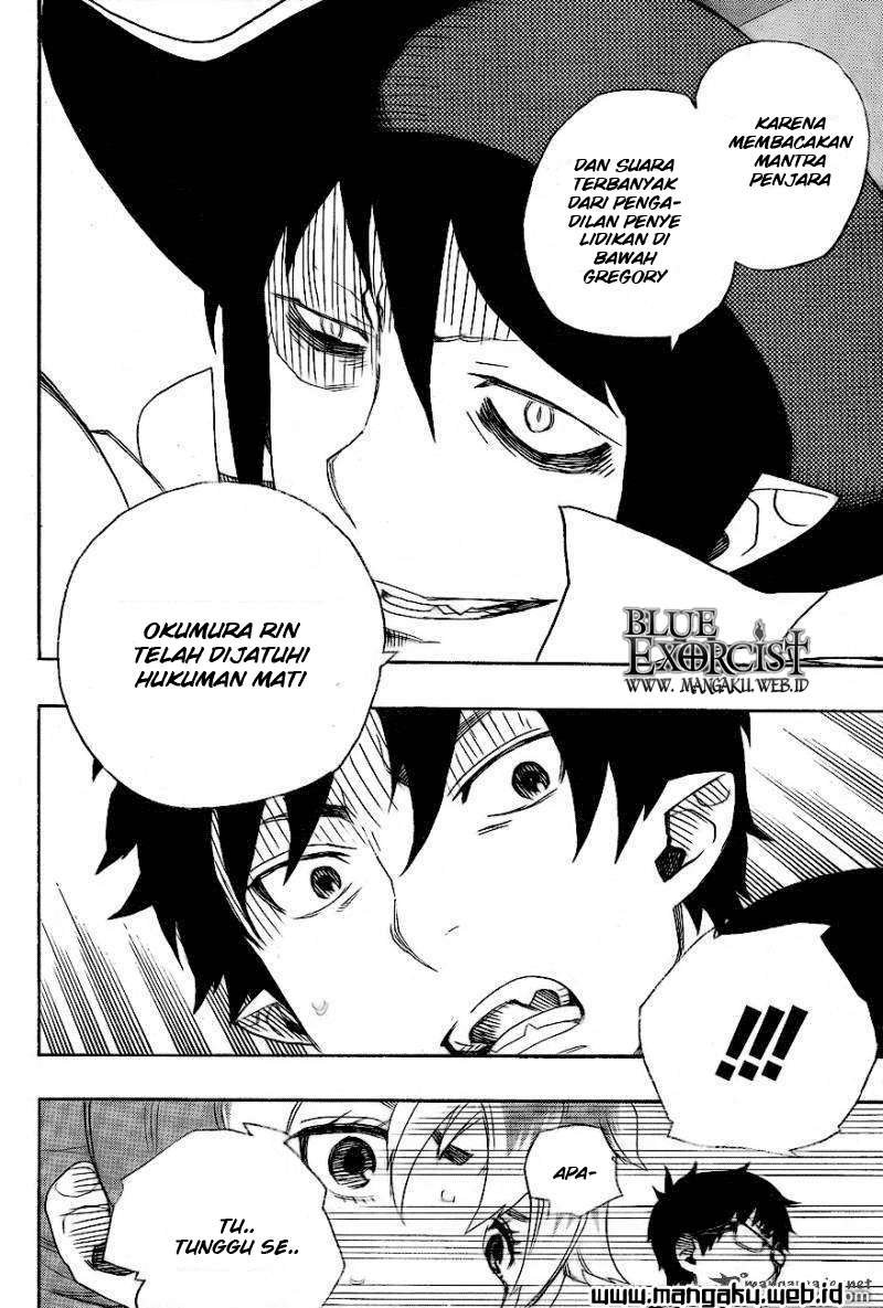 Ao no Exorcist chapter 26 halaman 34