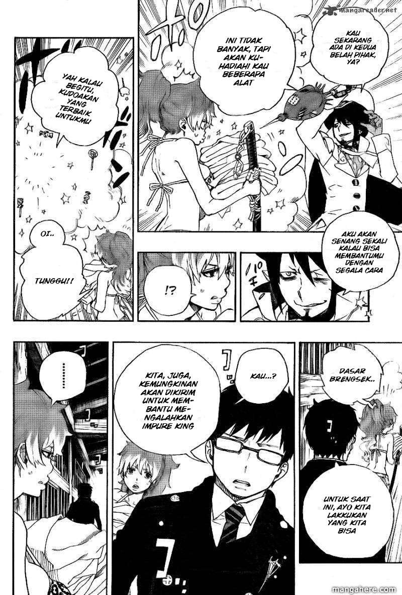 Ao no Exorcist chapter 26 halaman 38