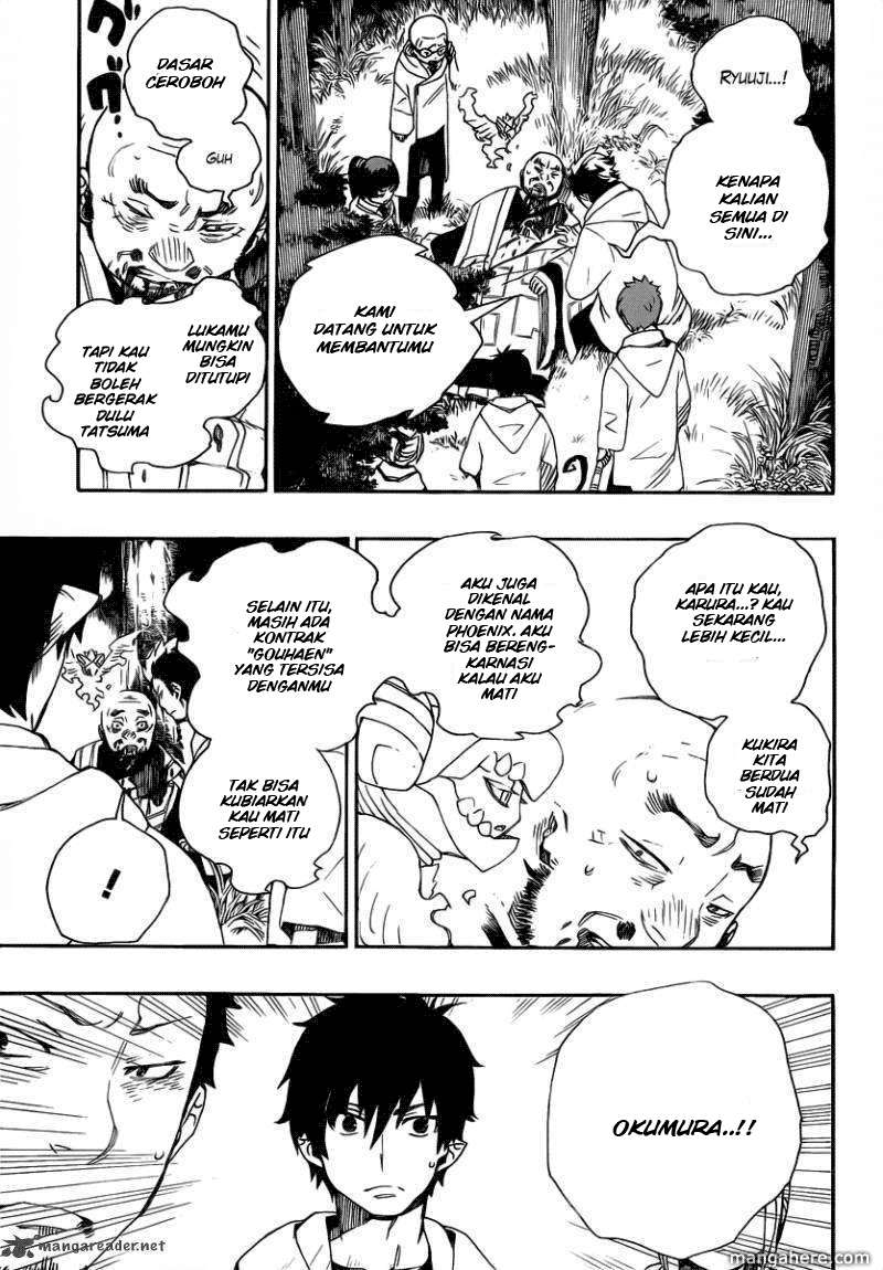 Ao no Exorcist Bab 27 halaman 7