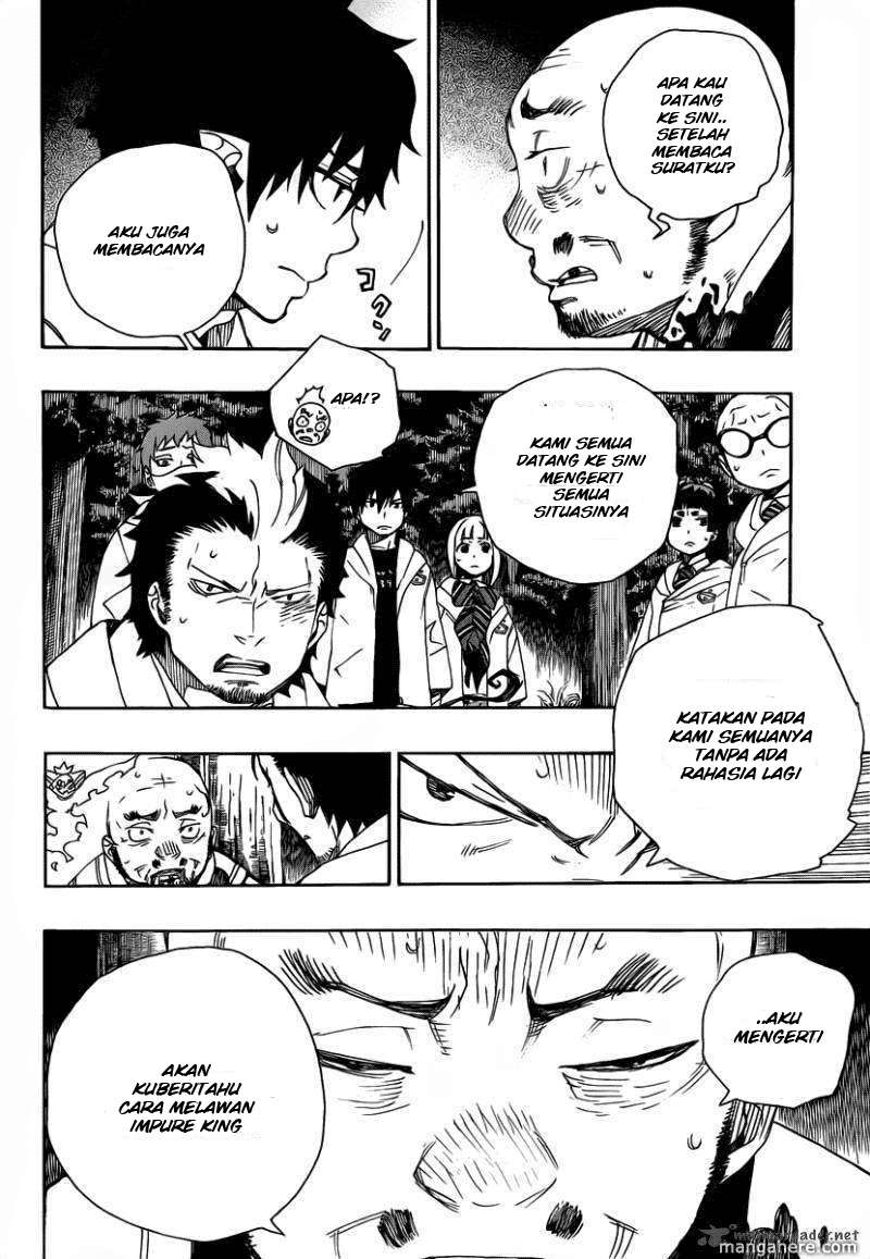 Ao no Exorcist Bab 27 halaman 8