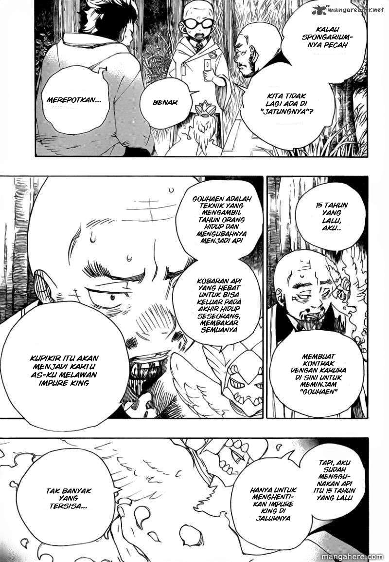 Ao no Exorcist Bab 27 halaman 11