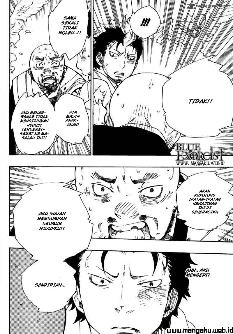Ao no Exorcist Bab 27 halaman 17