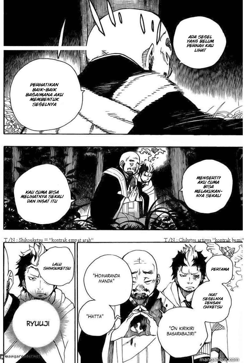 Ao no Exorcist Bab 27 halaman 24