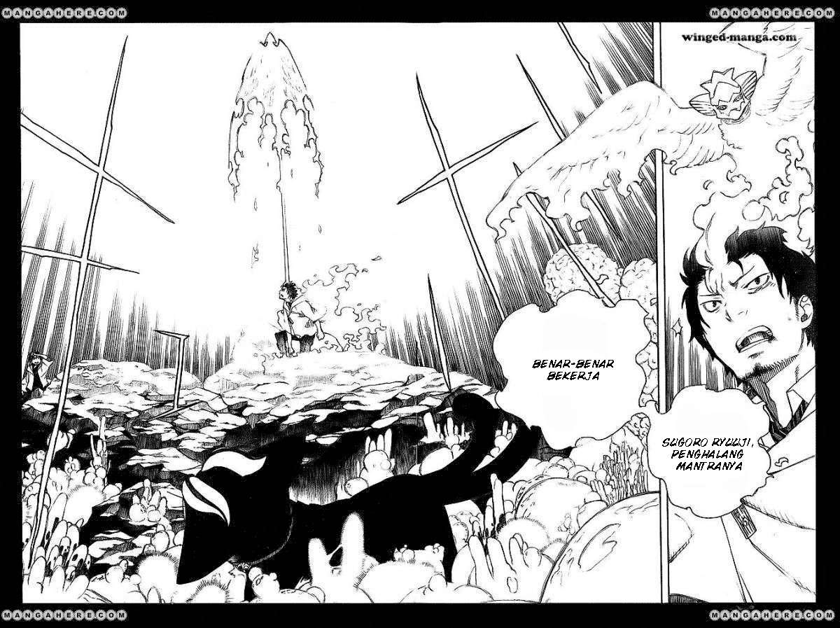 Ao no Exorcist chapter 29 halaman 8