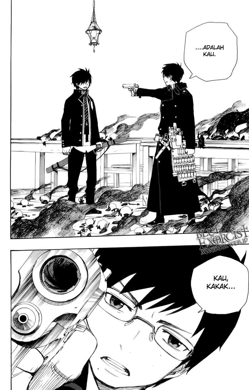 Ao no Exorcist chapter 3 halaman 17