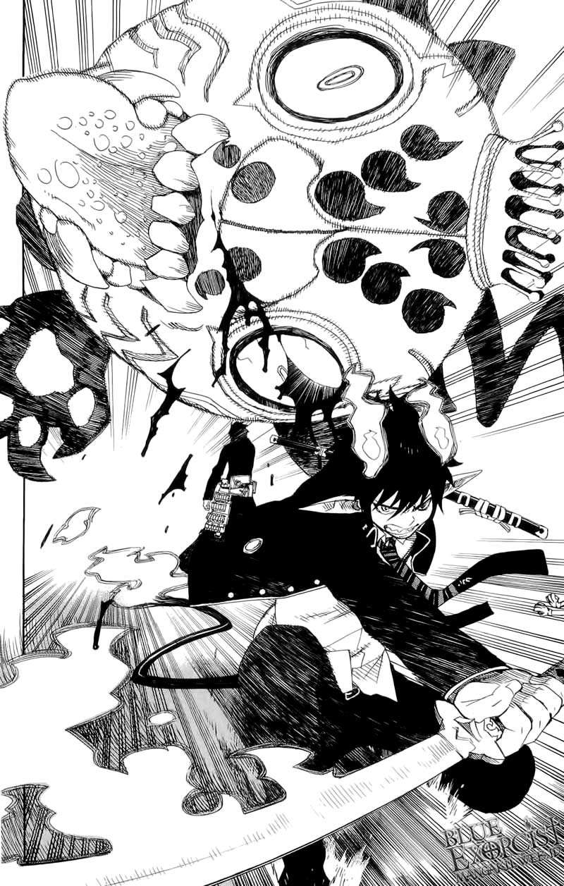 Ao no Exorcist chapter 3 halaman 21