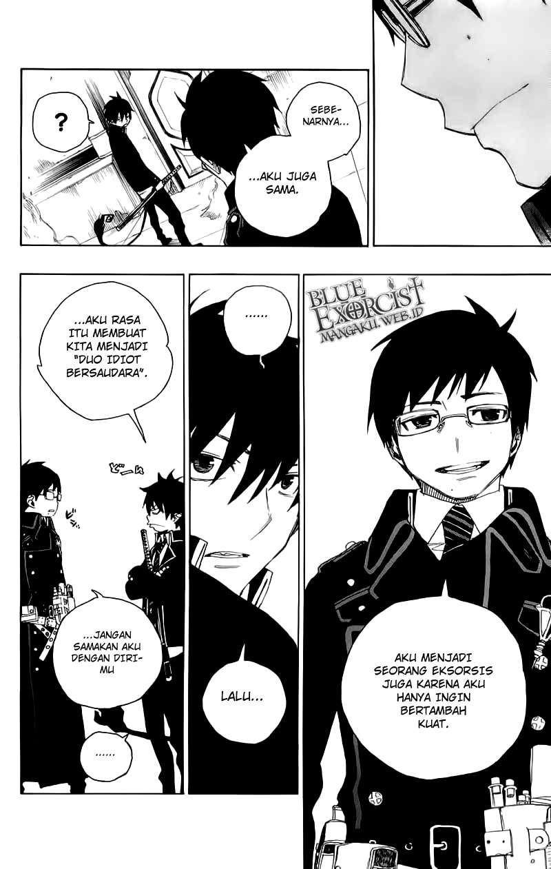 Ao no Exorcist chapter 3 halaman 25