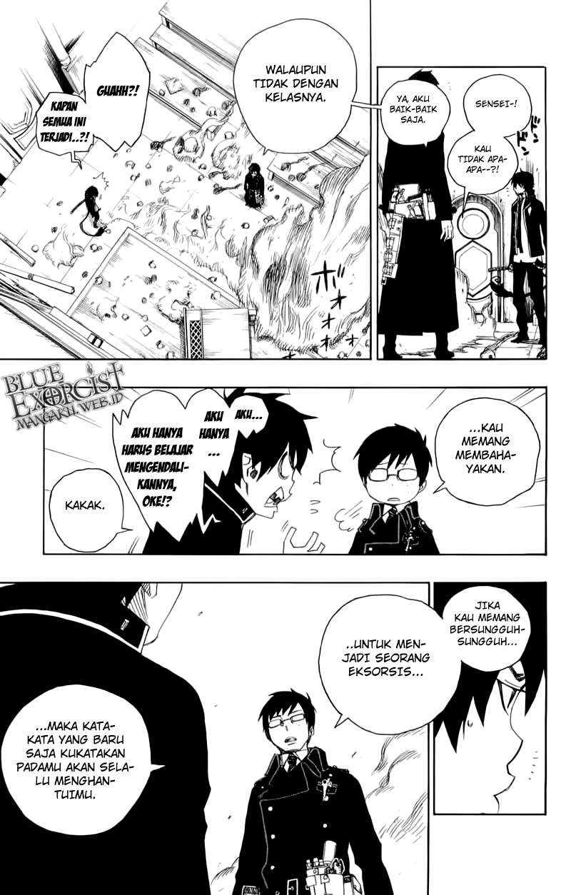 Ao no Exorcist chapter 3 halaman 26