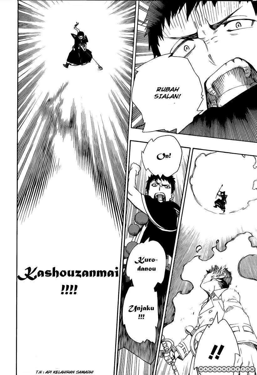 Ao no Exorcist Bab 31 halaman 10