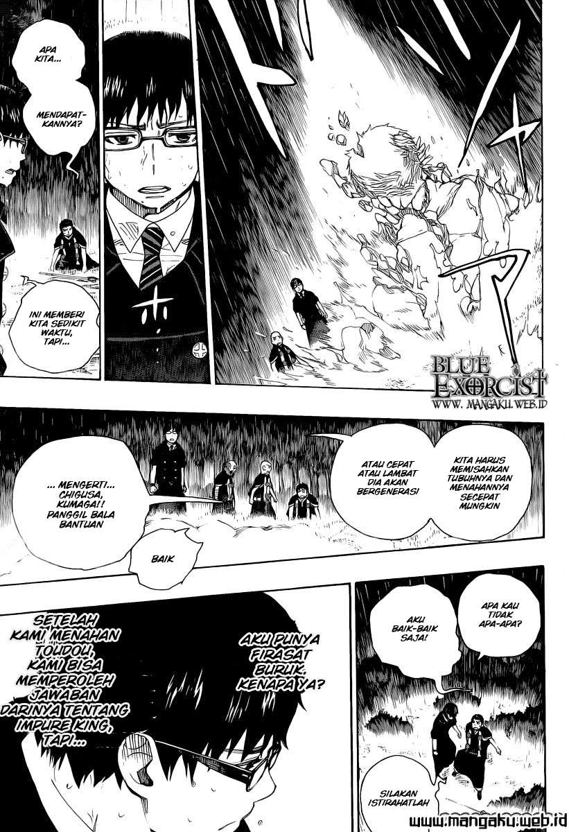 Ao no Exorcist Bab 31 halaman 17