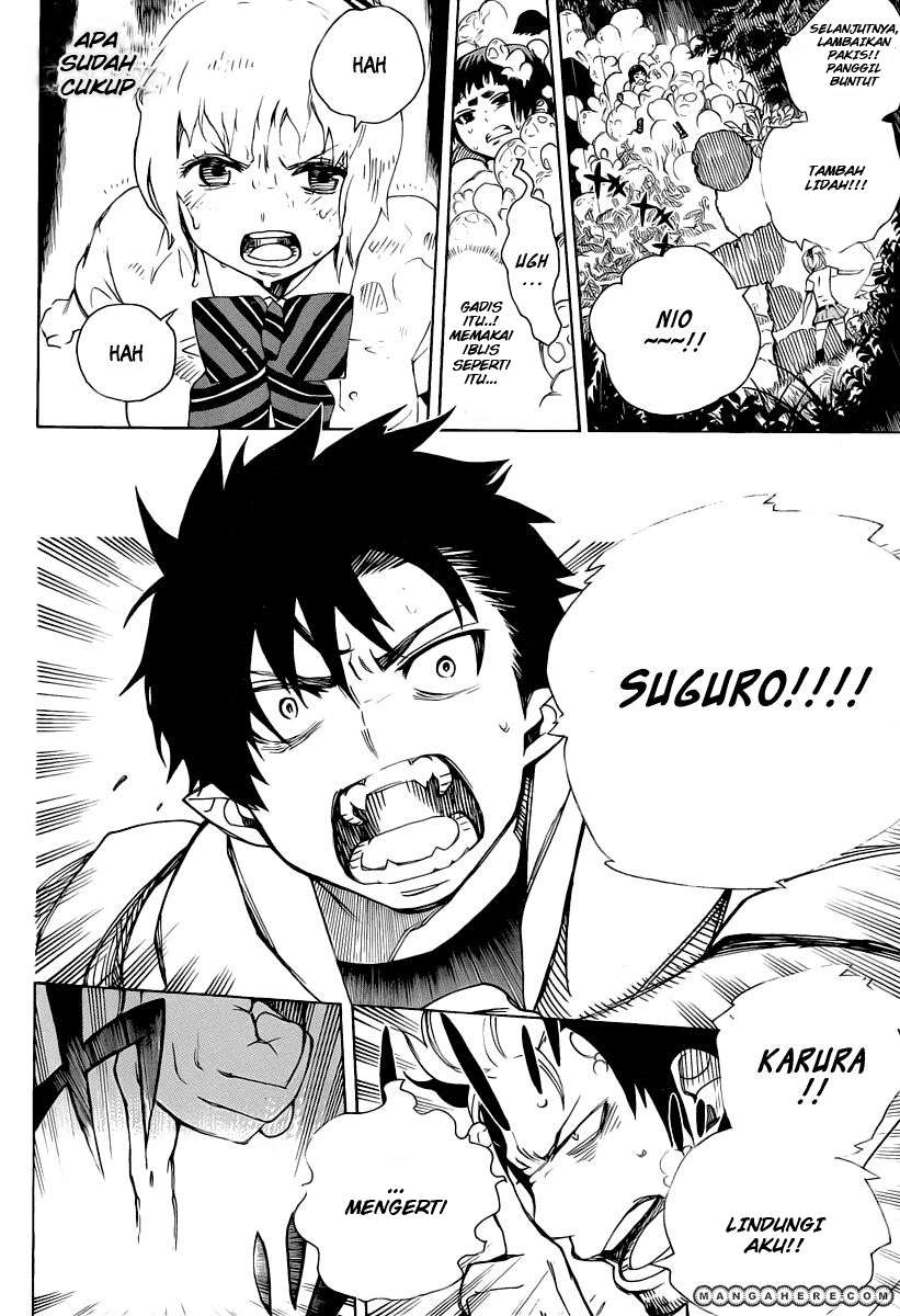 Ao no Exorcist Bab 31 halaman 22