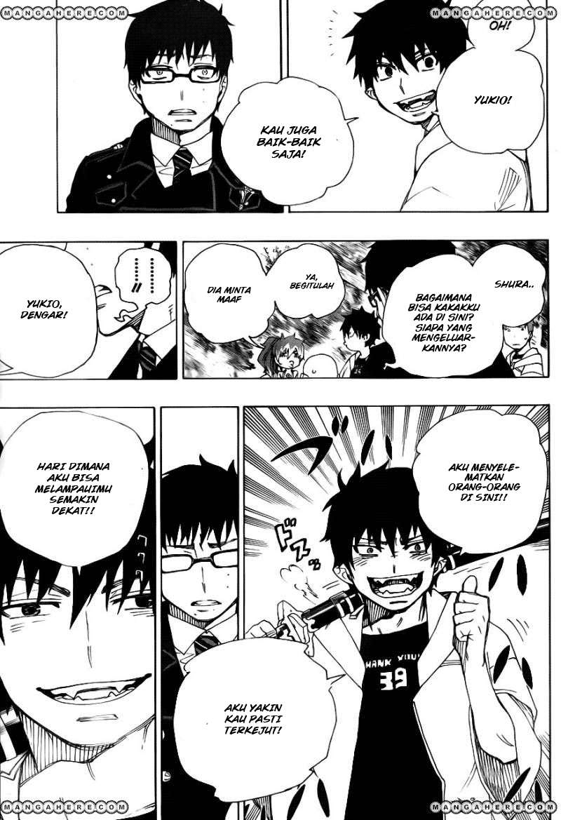 Ao no Exorcist Bab 33 halaman 20