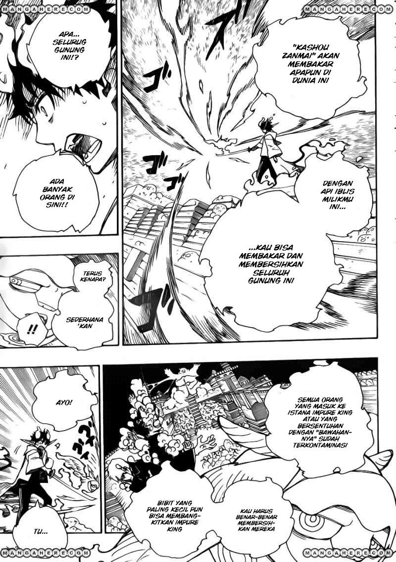 Ao no Exorcist Bab 33 halaman 22