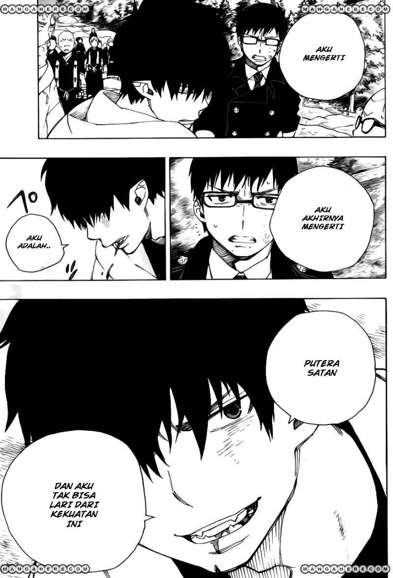Ao no Exorcist Bab 33 halaman 23