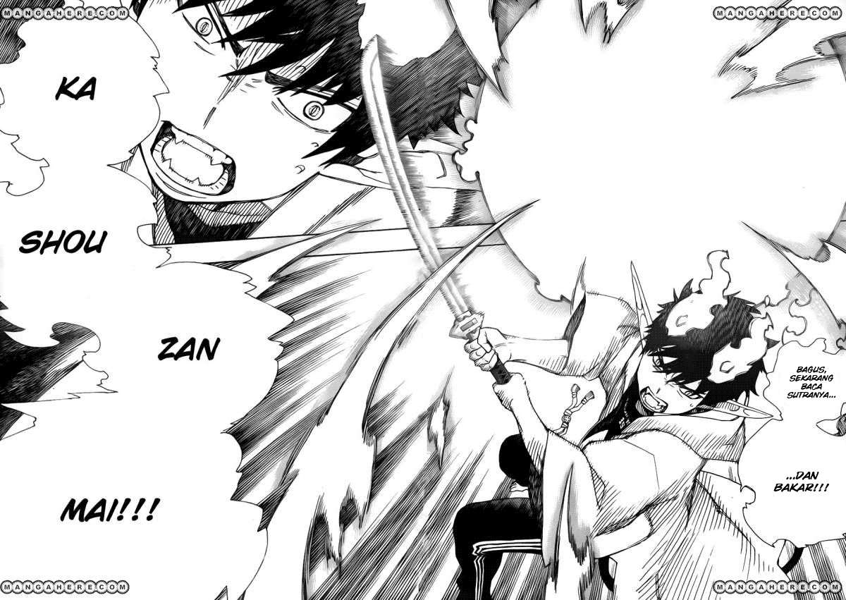 Ao no Exorcist Bab 33 halaman 28