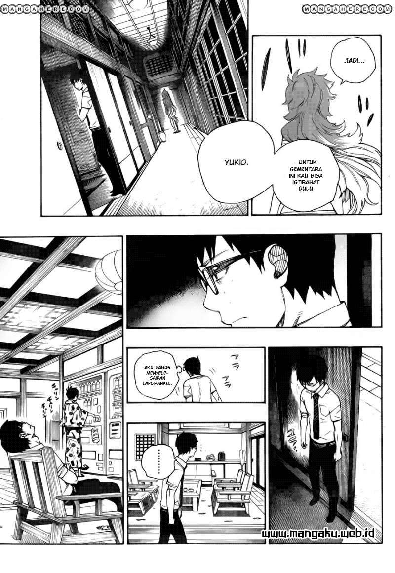 Ao no Exorcist chapter 34 halaman 11