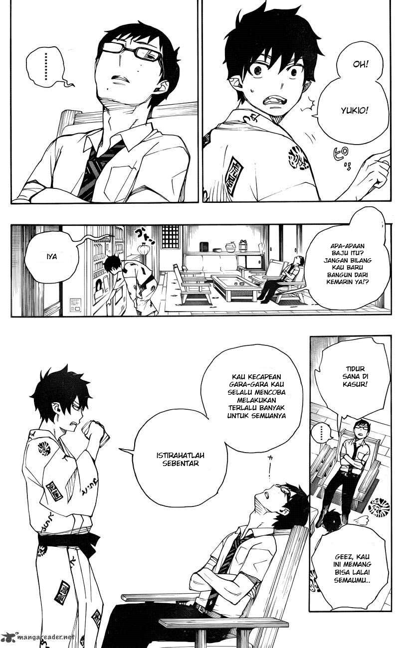 Ao no Exorcist chapter 34 halaman 13