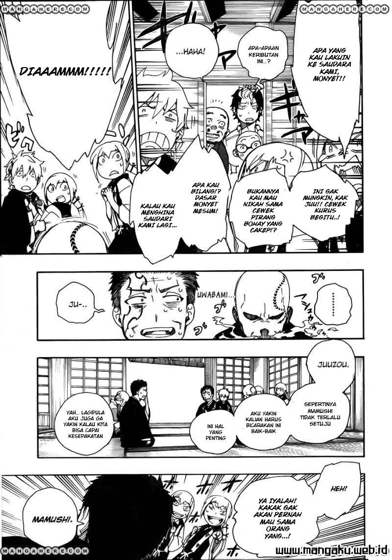 Ao no Exorcist chapter 34 halaman 18