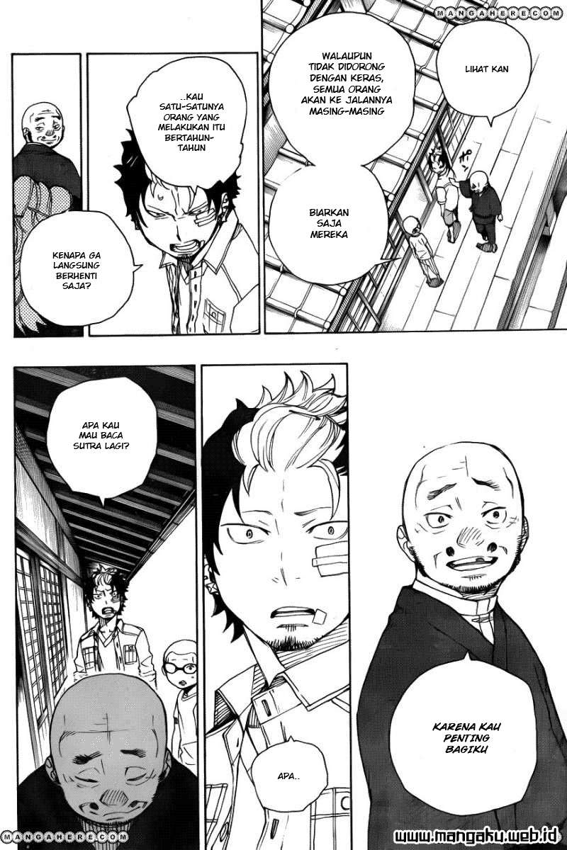 Ao no Exorcist chapter 34 halaman 21